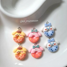 تصویر دونات رنگی 