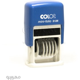 تصویر مهر شماره زن Colop S-126 