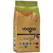 تصویر غذای خشک سگ بالغ نژاد کوچک ۳ کیلویی برند وودوو Voodoo Adult Dog Food for Small Breeds 3kg – Complete Nutrition for Small Breeds Above 12 Months