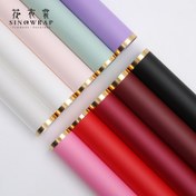 تصویر کاغذ گل آرایی ضدآب مدل P-HXQ001GD 