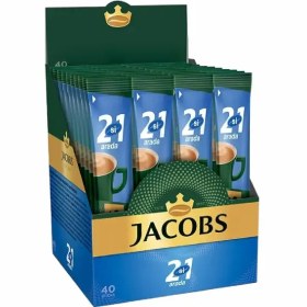 تصویر قهوه فوری 2 در 1 جاکوبز JACOBS Original رژیمی اورجینال بسته ۴۰ عددی 