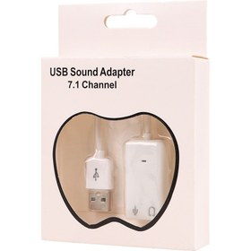 تصویر کارت صدا اکسترنال Sound Adapter 7.1 Sound Adapter 7.1 USB External sound card