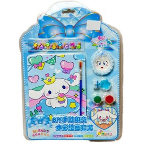 تصویر ست رنگ آمیزی با گواش 