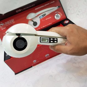 تصویر فر کننده جادویی دیجیتال SK-689 سورکر Surker SK-689 digital magic curler