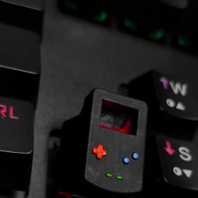 تصویر دکمه کیبورد مکانیکال مدل آتاری mechanical keyboard ( keycap ) Atari model