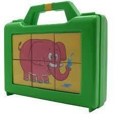 تصویر مکعب های تصویری (حیوانات) 