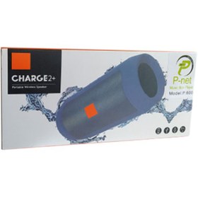 تصویر اسپیکر بلوتوثی شارژی P NET پی نت مدل P.600 (+Charge 2) speaker pnet p.600 (+Charge 2)