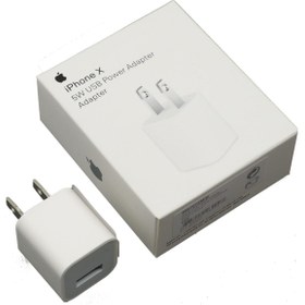 تصویر کلگی شارژ 5 وات آیفونی کیفیت اصلی Original quality 5 watt iPhone charger