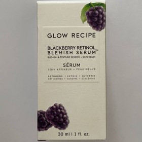 تصویر Glow Recipe Blackberry Retinol Blemish Serum 