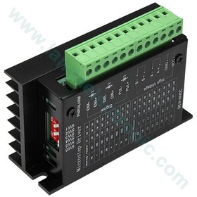 تصویر درایور استپر موتور TB6600 با بدنه پلاستیکی 4 آمپر tb6600 stepper motor driver