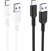 تصویر کابل شارژ هوکو مدل X62 با سری تایپ سی HOCO X62 5A Fortune fast charging data cable for Type-C