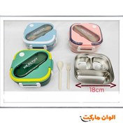 تصویر ظرف غذای ۳ خانه HEALTHY LIFE کد MU-101909 