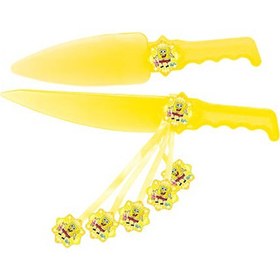 تصویر کارد کیک باب اسفنجی 