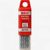 تصویر مته کبالت 5% BRIX سایز 4.5 میلی‌متر پک 10عددی 