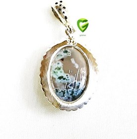 تصویر آویز نقره شجرسبز کد1983 