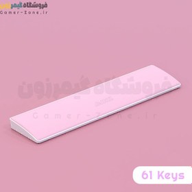 تصویر استراحتگاه چرمی مچ دست مناسب کیبورد و لپ تاپ AJAZZ Keyboard Leather Wrist Rest / Palm Rest 