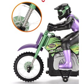 تصویر اسباب بازی موتور کنترلی برند کرازون مقیاس 1:18 - RC BIKE CRAZON 333 