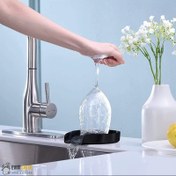 تصویر لیوان شور و ماگ شوی فشاری رو سینکی 