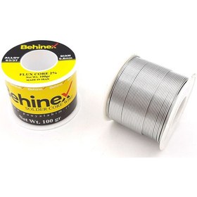 تصویر سیم لحیم بهینکس ۱۰۰ گرم 0.8 میل ا Behinx solder wire 100gr 0.8ml Behinx solder wire 100gr 0.8ml
