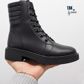 تصویر نیم بوت بندی ساق بلند موتو 