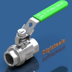 تصویر شیر گازی استیل 