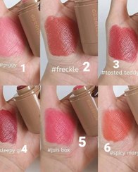 تصویر رژگونه استیکی طرح رود برند اسنس با پایه چرخشی و شش رنگ جذاب - ۲ Essence Esticky blush