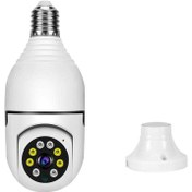 تصویر دوربین مداربسته لامپی WIFI Panorama Camera 