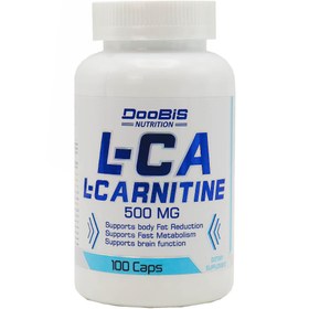 تصویر دوبيس ال کارنتين 500 ميلي 100 عددي DOOBIS L-CARNITINE 500 MG 100