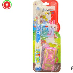 تصویر مسواک کانفیدنت 12-6 سال مجیک براش (وایت پک) Confident 6-12 Magic Brush Toothbrush White Pack