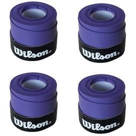 تصویر Wilson کاسه راحتی O'Grips 4 آنفولانزا ، تنیس راکت آنفولانزای بنفش 