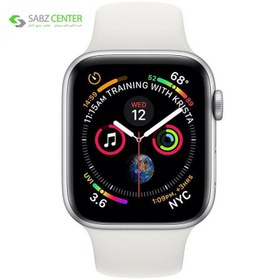 تصویر ساعت هوشمند اپل واچ 4 Sport 40mm سفید ا Apple Watch 4 Sport 40mm White Apple Watch 4 Sport 40mm White