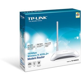 تصویر مودم روتر ADSL2 PLUS بی سیم N150 تی پی لینک مدل TD-W8901 