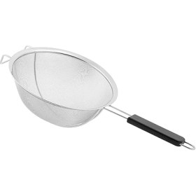 تصویر صافی استیل ویکتور دسته دار مشکی 28 سانتی متری 