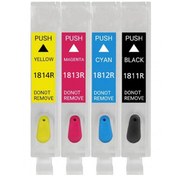 تصویر کارتریج قابل شارژ اپسون 4 رنگ EPSON T18XL 