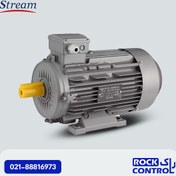 تصویر الکتروموتور سه فاز 5.5 کیلووات (7.5 اسب) 3000 دور استریم پوسته چدن 7.5HPX2P-2Y stream 3-phase 5.5kw 7.5HP 3000 rpm 7.5 HPX2P-Y2