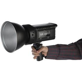 تصویر ویدیو لایت سیرا مدل SR-0811 قدرت ۱۵۰ وات با سه پایه 