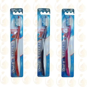 تصویر مسواک اورال بی مدل Complete 7 با برس متوسط Oral-B toothbrush 7