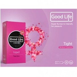 تصویر کاندوم تنگ کننده سری تیک تاک (کد 30) GOOD LIFE ا Good Life Tight Condoms 12Psc Good Life Tight Condoms 12Psc