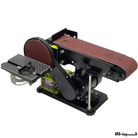 تصویر سنباده رومیزی صنعتی ایکس کورت 375 وات مدل xst01-150-100 X-court Industrial desktop sander, 375W, model xst01-150-100