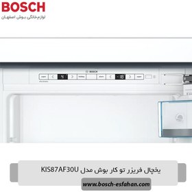 تصویر یخچال فریزر توکار بوش مدل KIS87AF30 