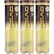 تصویر قوطی چهار تایی توپ تنیس هد سری Tour XT 