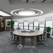تصویر میز کنفرانس دایره ای مدل C0016 