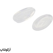 تصویر پد بینی عینک بی‌رنگ و شفاف - سوراخ دار (پک دو تایی) مدل 992798 