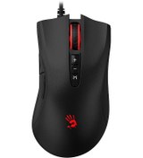 تصویر ماوس گیمینگ ای فورتک مدل ES5 با سیم بلادی RGB 