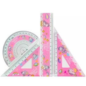 تصویر ست خط کش و گونیا 