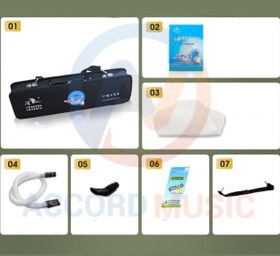 تصویر ملودیکا سوان Swan-32 مشکی - مشکی Swan-melodica-32