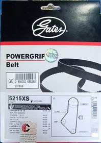 تصویر تسمه تایم 114 دندانه پژو 405 پاورگریپ گیتس اصلی Powergrip Gates Timing Belt Peugeot 405