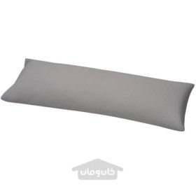 تصویر روبالشی برای بالش بدن ایکیا مدل IKEA NONNEA رنگ خاکستری روشن 