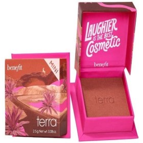 تصویر رژ گونه اورجینال برند Benefit cosmetics مدل Mini Terra Alık 25 Gr کد 799821427 