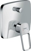 تصویر شیر حمام توکار هانسگروهه hansgrohe مدل Logis Loop کد 71264000 - ب Hansgrohe Logis Loop Single lever bath mixer for concealed installation